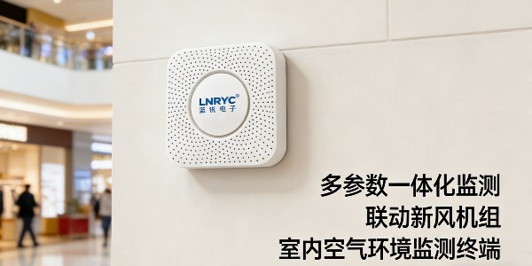 蓝锐电子商场室内空气质量监测装置
